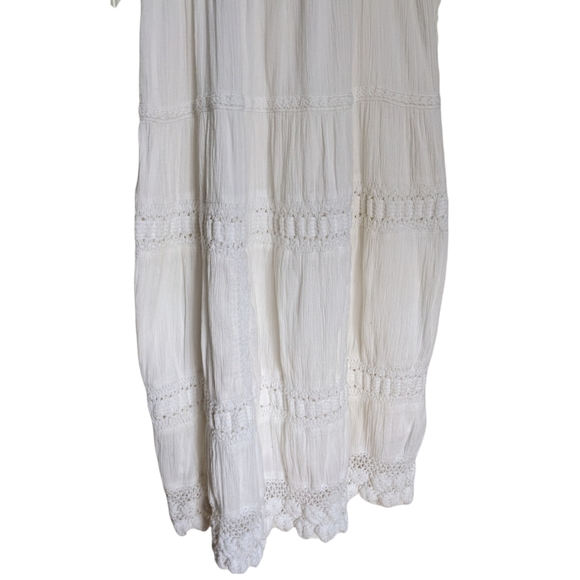 Old Navy White Casual Cotton Spaghetti Strap Dress XS - Picture 6 of 11